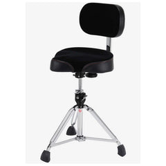 Gibraltar 9000 Series 16" Cordura Saddle Drum Throne with Backrest