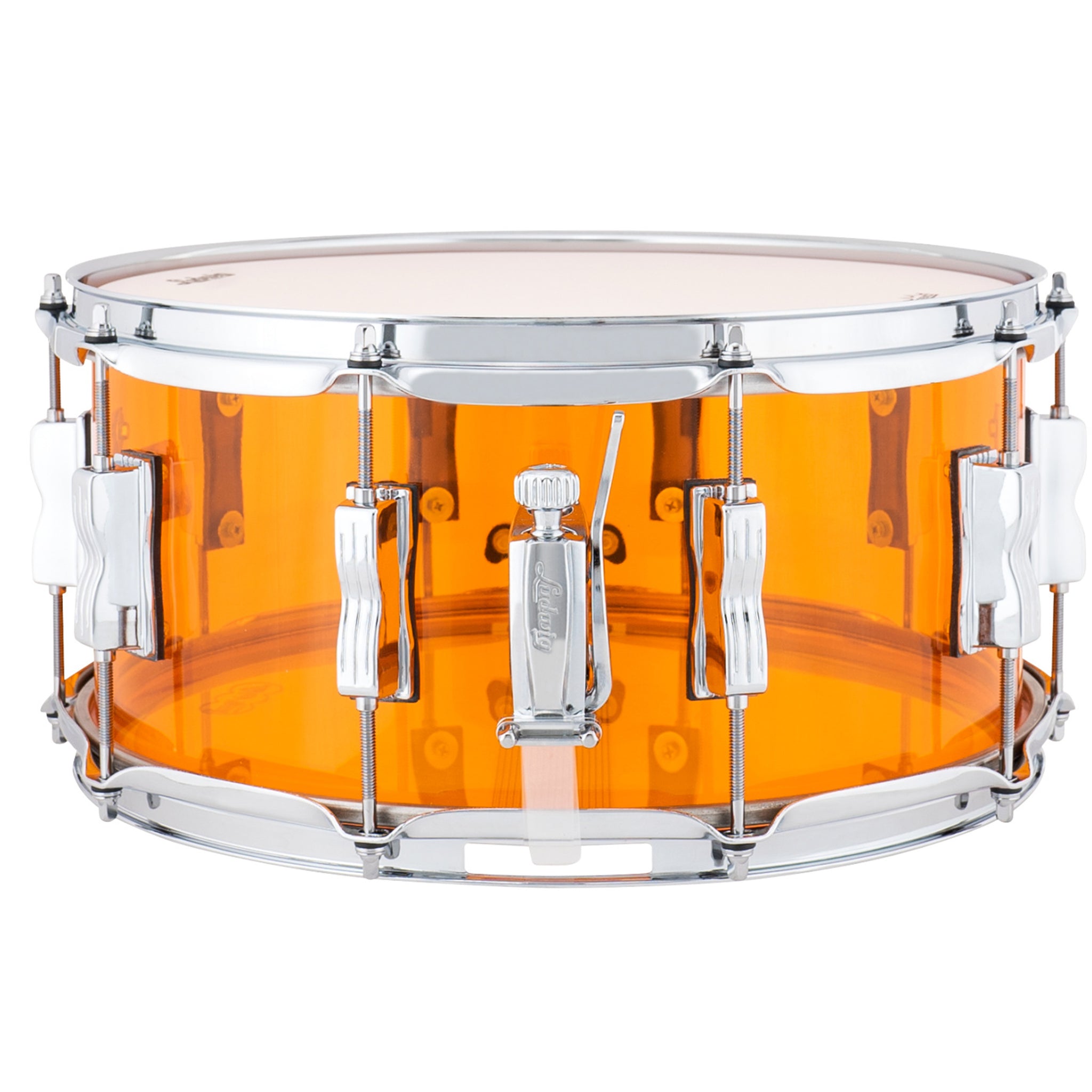 Ludwig Vistalite 6.5 x 14 Snare Drum Amber