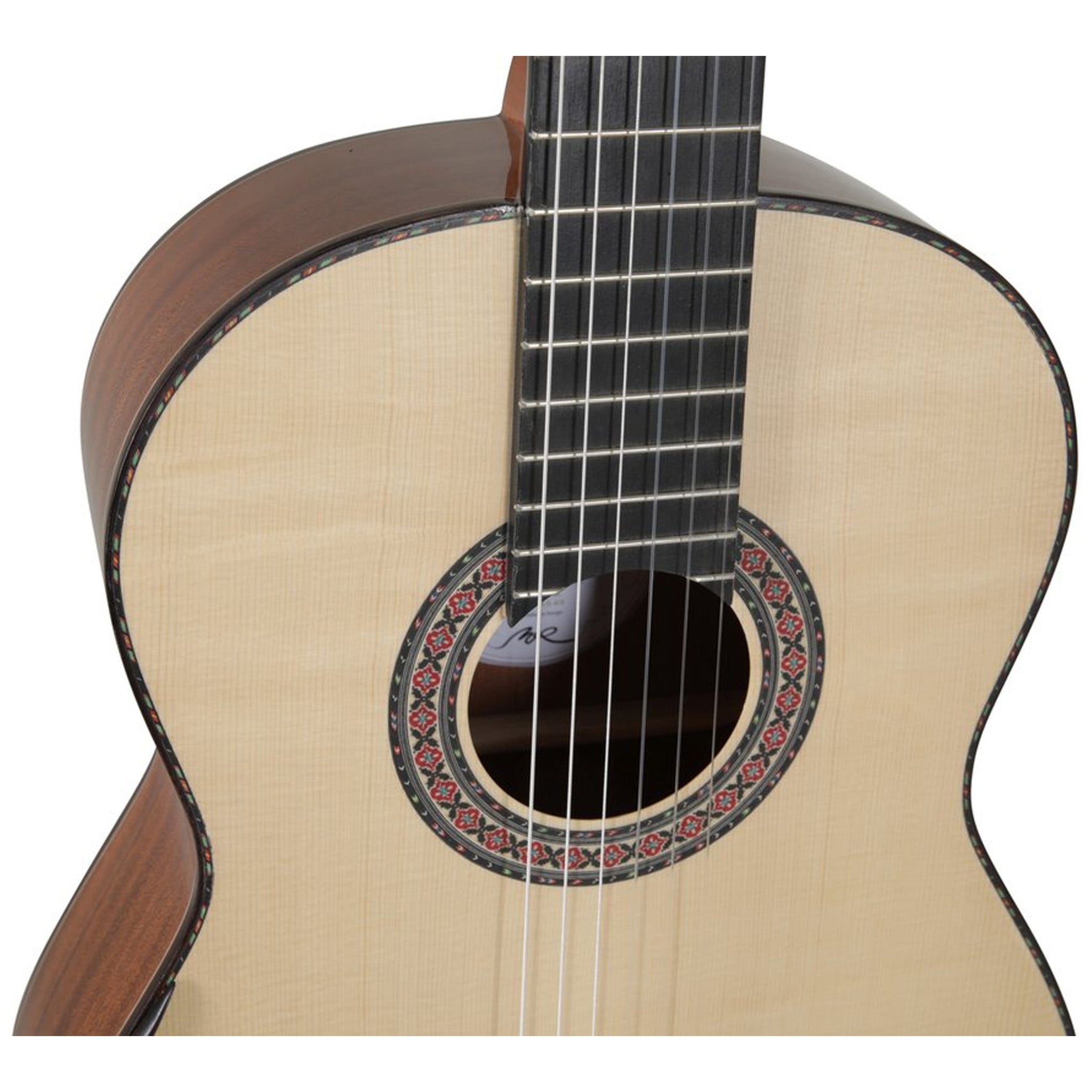 Manuel Rodriguez Classical Guitar Magistral D-S, Spruce/Mahogany 4/4, Armrest