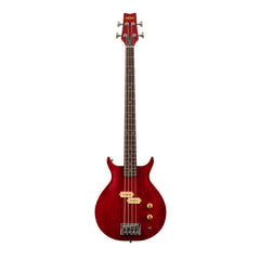 Washburn SB4R Wing Series Scavenger Electric Bass w/Gigbag. Trans Red