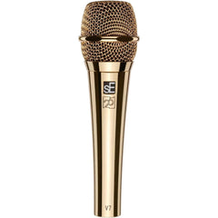 sE Electronics Studio-grade Handheld Mic, Supercardioid, 24 Carat gold-plated