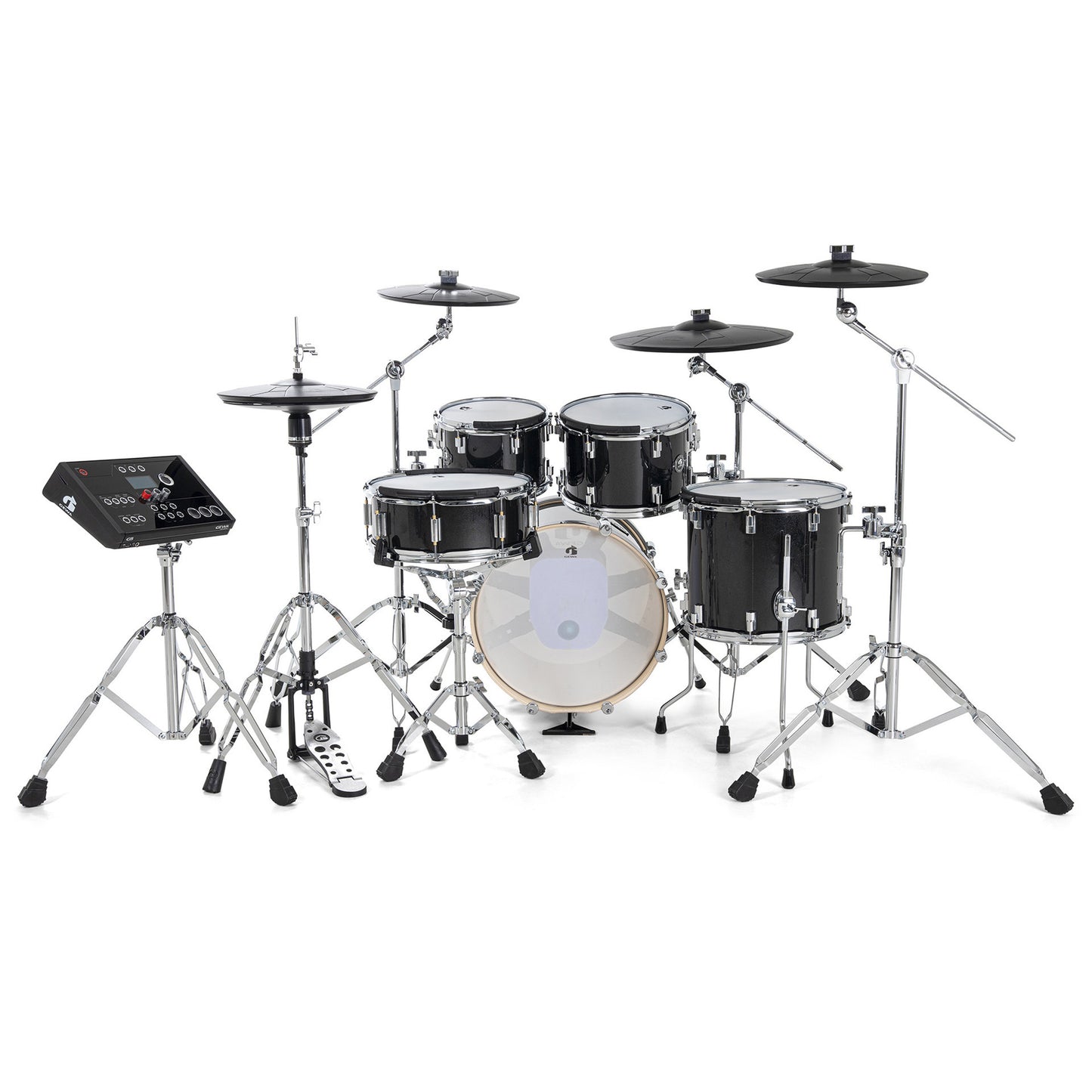 GEWA GD805.605 E-Drum Set G5 Pro 5 Electronic Drum Set Black Sparkle