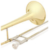 Blessing Tenor Bb Trombone, .500 Bore, Clear Lacquer, Outfit
