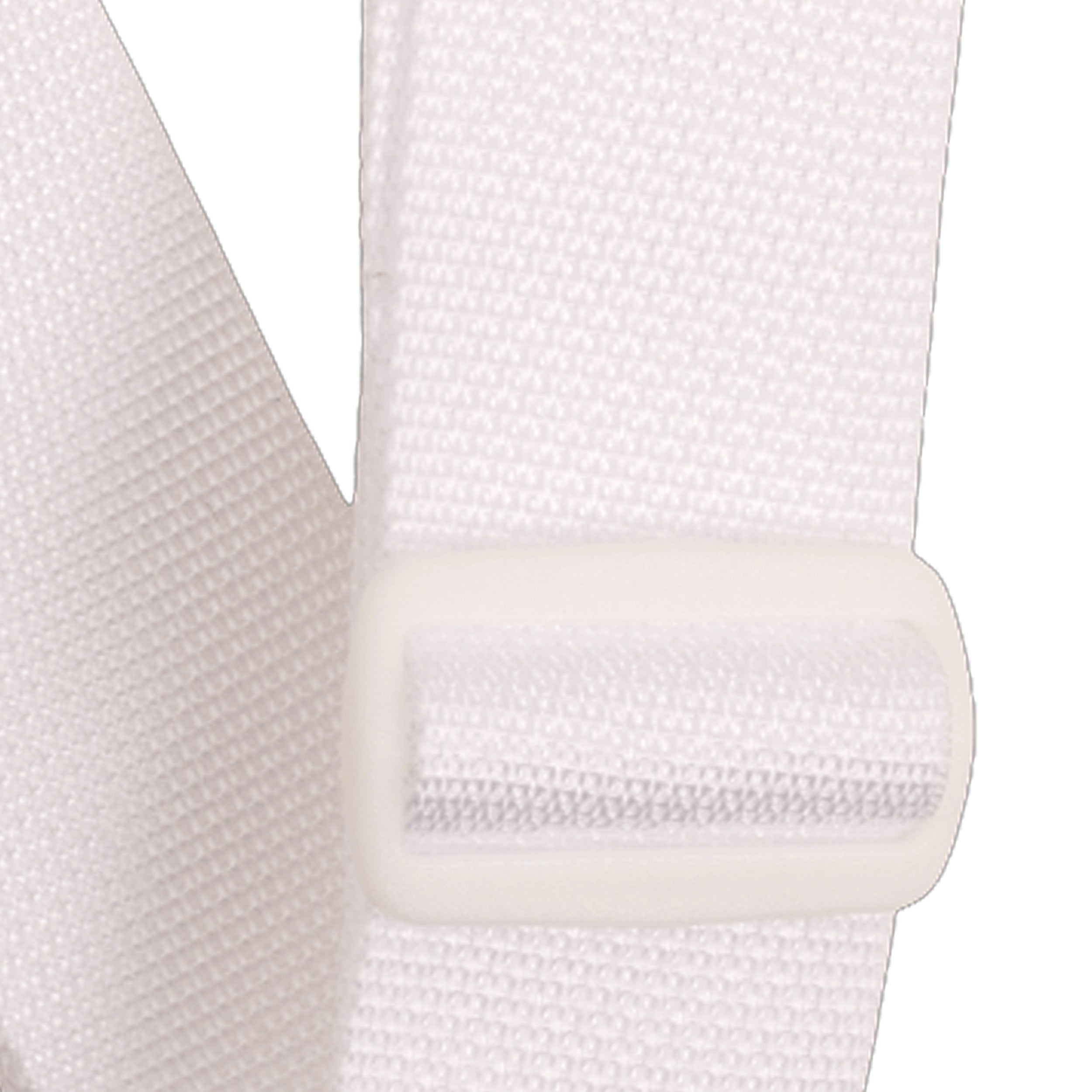 Ernie Ball Polypro Guitar Strap/Bass Strap - White w/ White