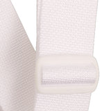 Ernie Ball Polypro Guitar Strap/Bass Strap - White w/ White