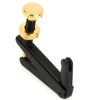 Wittner Long Arm Black Gilded Screw 4/4-3/4 Violin String Adjuster