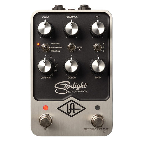 Universal Audio UAFX Starlight Echo Station Delay Modeling pedal with Bluetooth