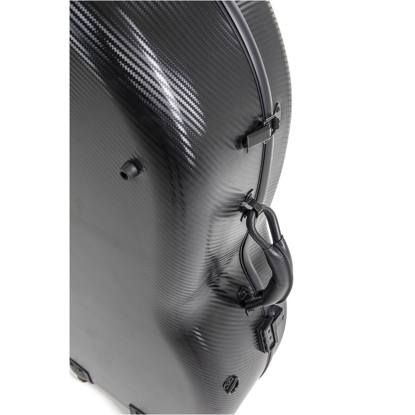 PURE by GEWA Cello Case, Polycarbonate 4.8, Black, w/Wheels