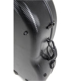 PURE by GEWA Cello Case, Polycarbonate 4.8, Black, w/Wheels