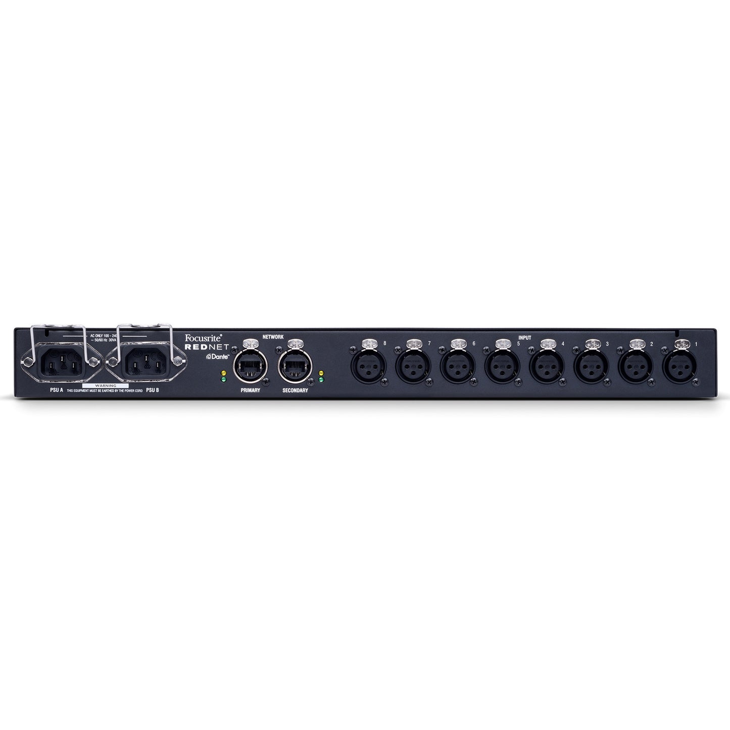Focusrite Pro RedNet MP8R 8-channel Microphone Preamp & A/D Converter