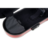 GEWA Viola Case, Air 2.0, Shaped, Red/Black, High Gloss w/Subway Handle