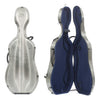GEWA Cello Case, Idea Titanium Carbon 3.3, 4/4, Titanium/Blue