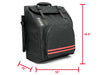 D'Luca Heavy Duty Waterproof Accordion Gig Bag for 34 Keys / Chromatic Size, Black