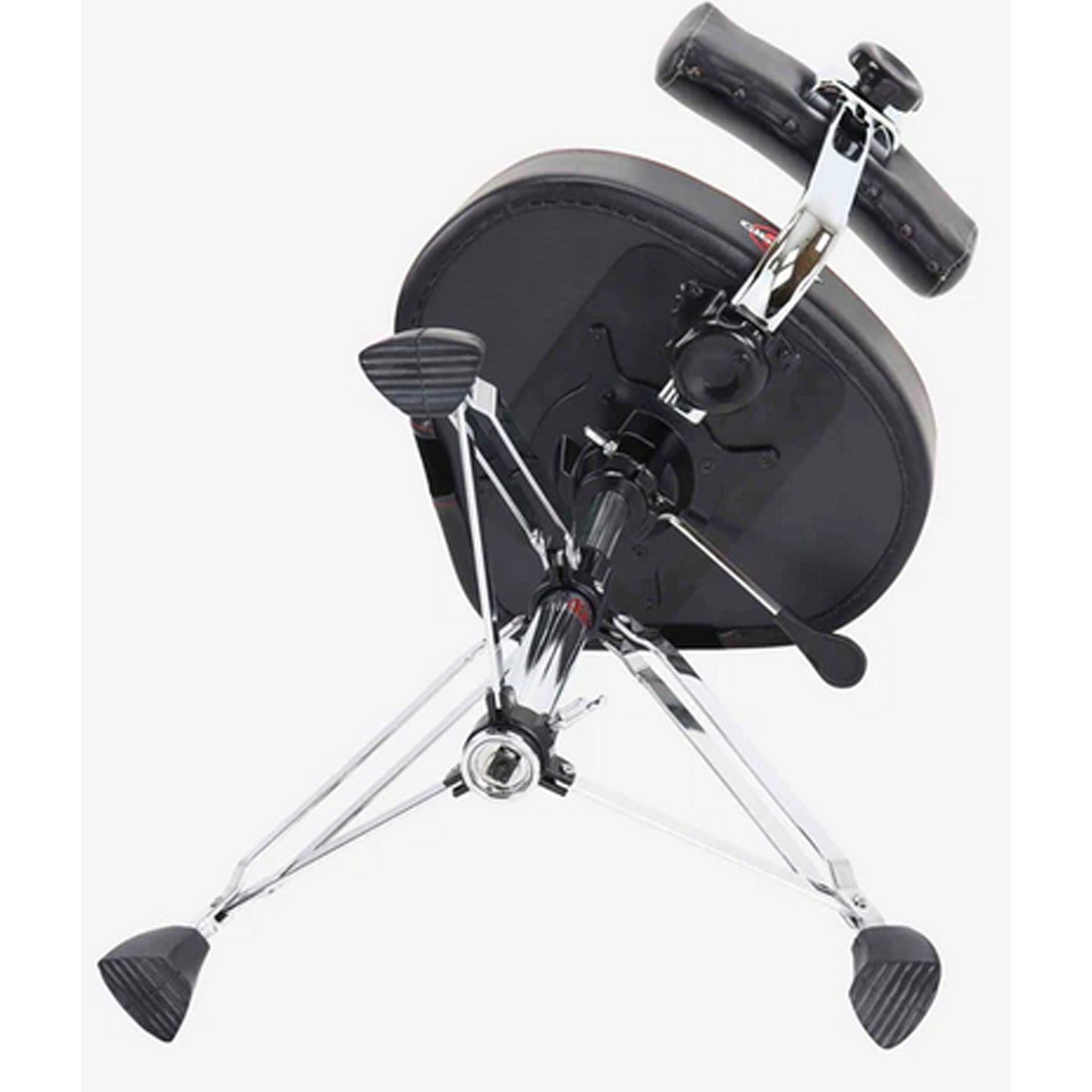 Gibraltar 9000 Series 16 Hydraulic Cordura Saddle Drum Throne with Backrest