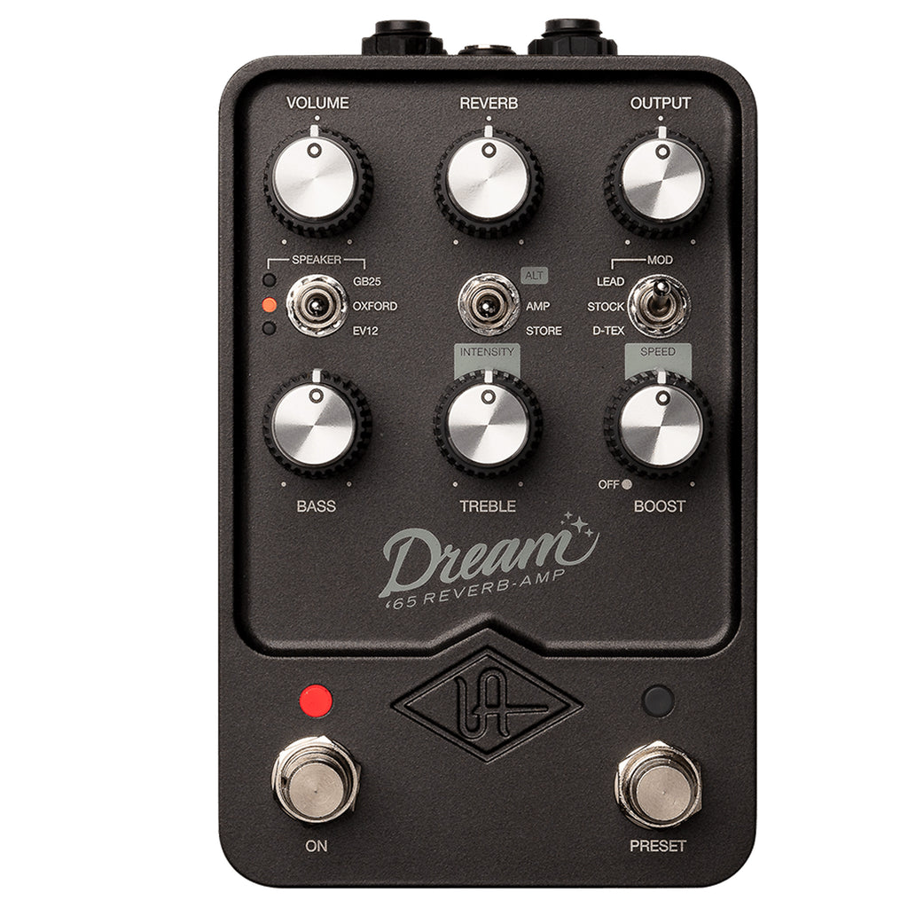 Universal Audio UAFX Dream '65 Reverb Amplifier Emulation pedal with Bluetooth