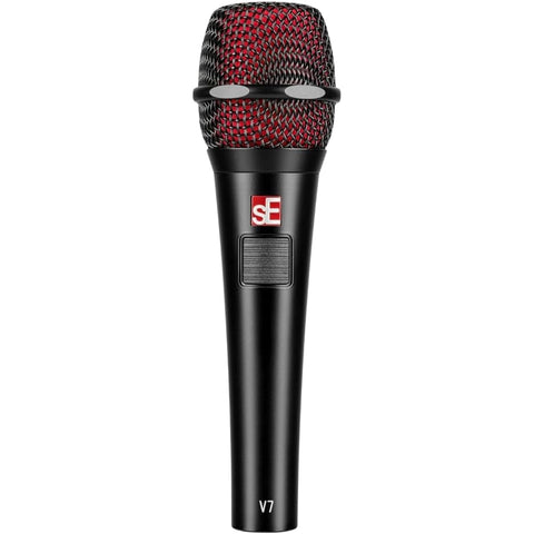 sE Electronics Studio-grade Handheld Microphone with Push-To-Talk Button
