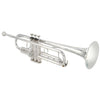 Blessing Performance Series Bb Trumpet, .460" Bore, Silver-Plate, Outfit