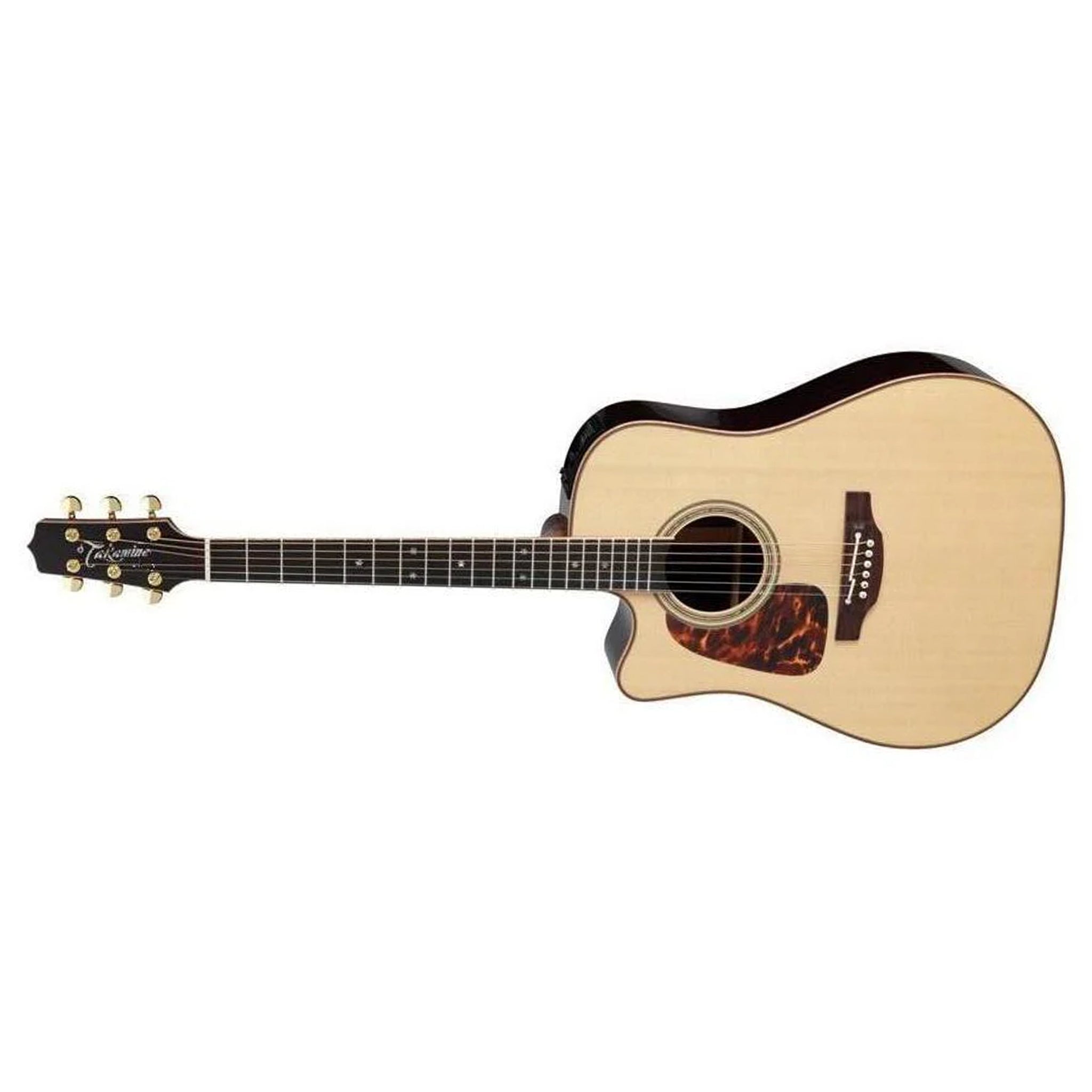 Takamine P7DC LH Left-Handed Pro 7 Acoustic-Electric Guitar W/Semi-Hard Case