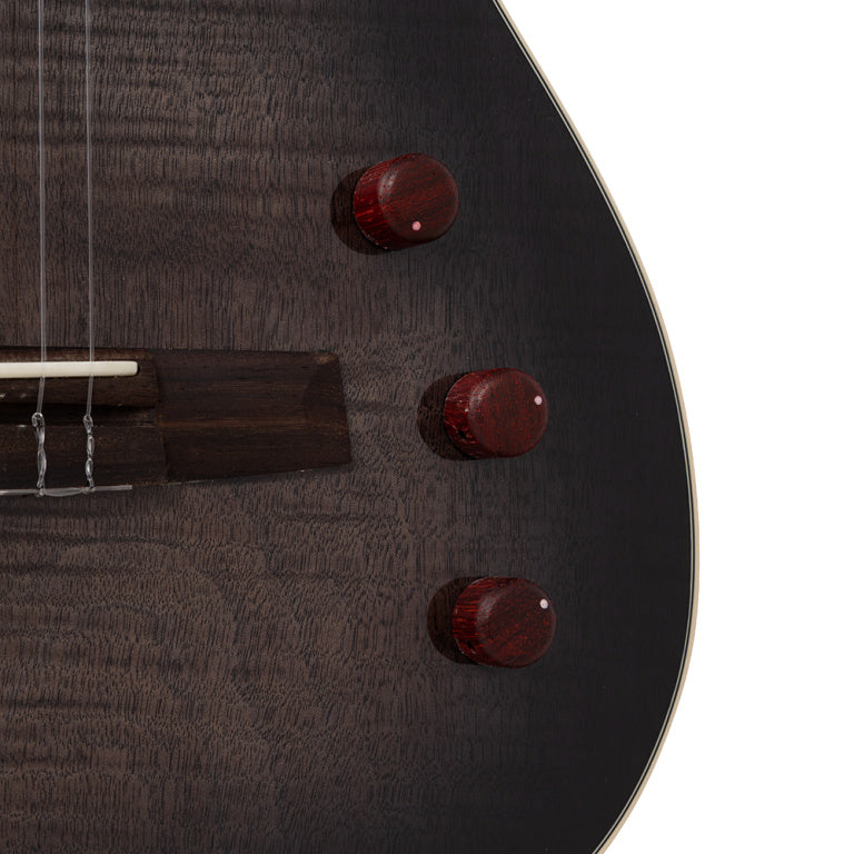 Angel Lopez Hybrid Nylon Electric Semi-Acoustic Guitar, Black