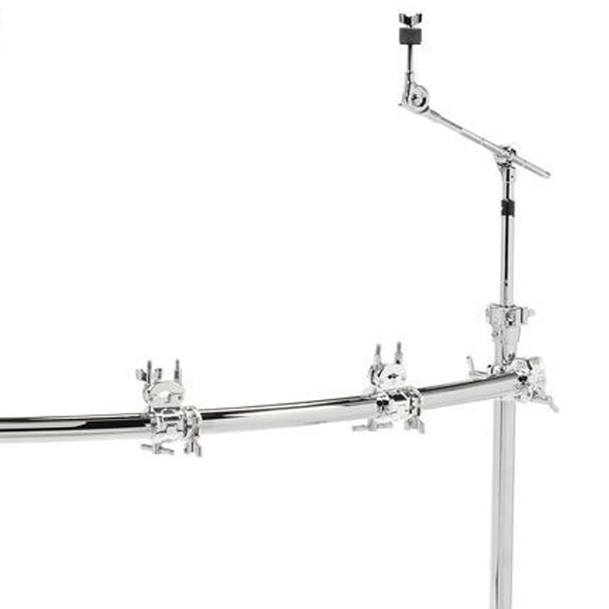 Gibraltar Chrome Series Curved Front Drum Rack with Cymbal Booms