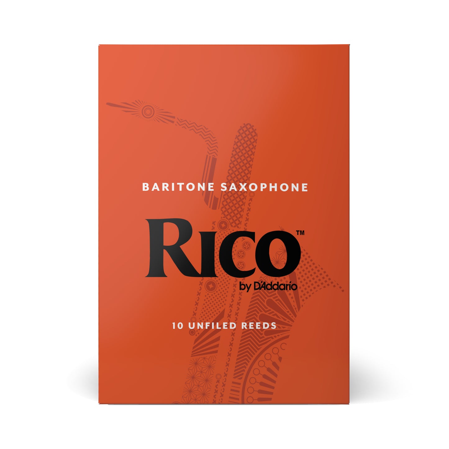 Rico by D'Addario Baritone Sax Reeds, Strength 4, 10-pack