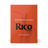 Rico by D'Addario Baritone Sax Reeds, Strength 4, 10-pack