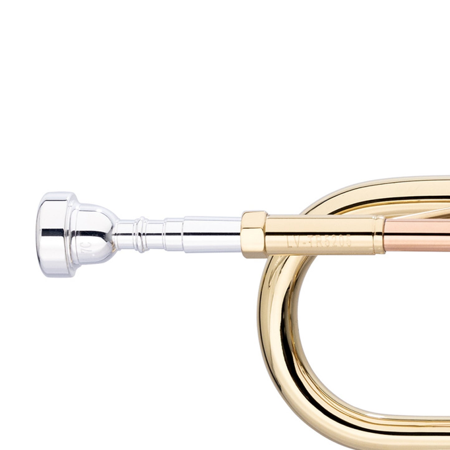Stagg Levante Bb Trumpet, ML Bore, Leadpipe In Gold Brass, With Soft Case
