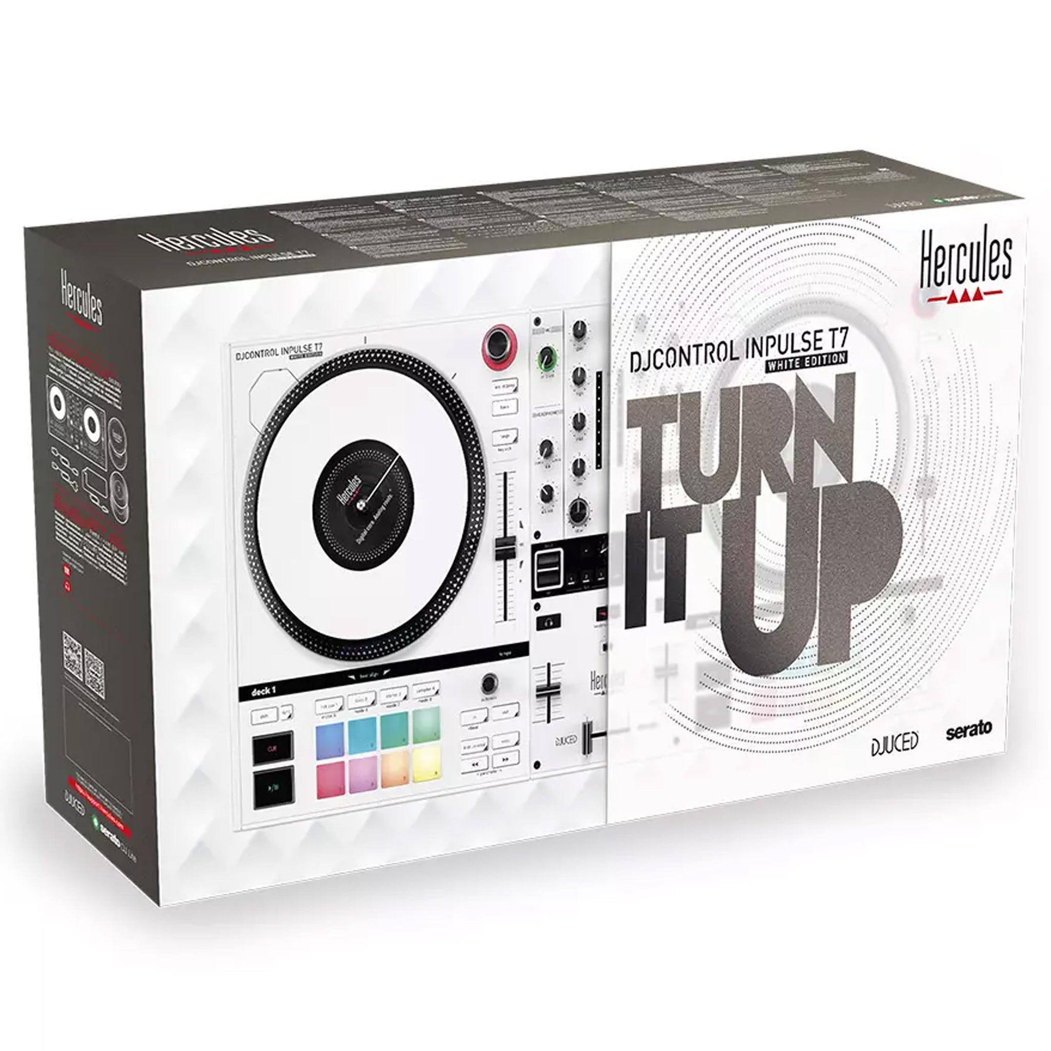 Hercules DJ Inpulse T7 DJ Controller White