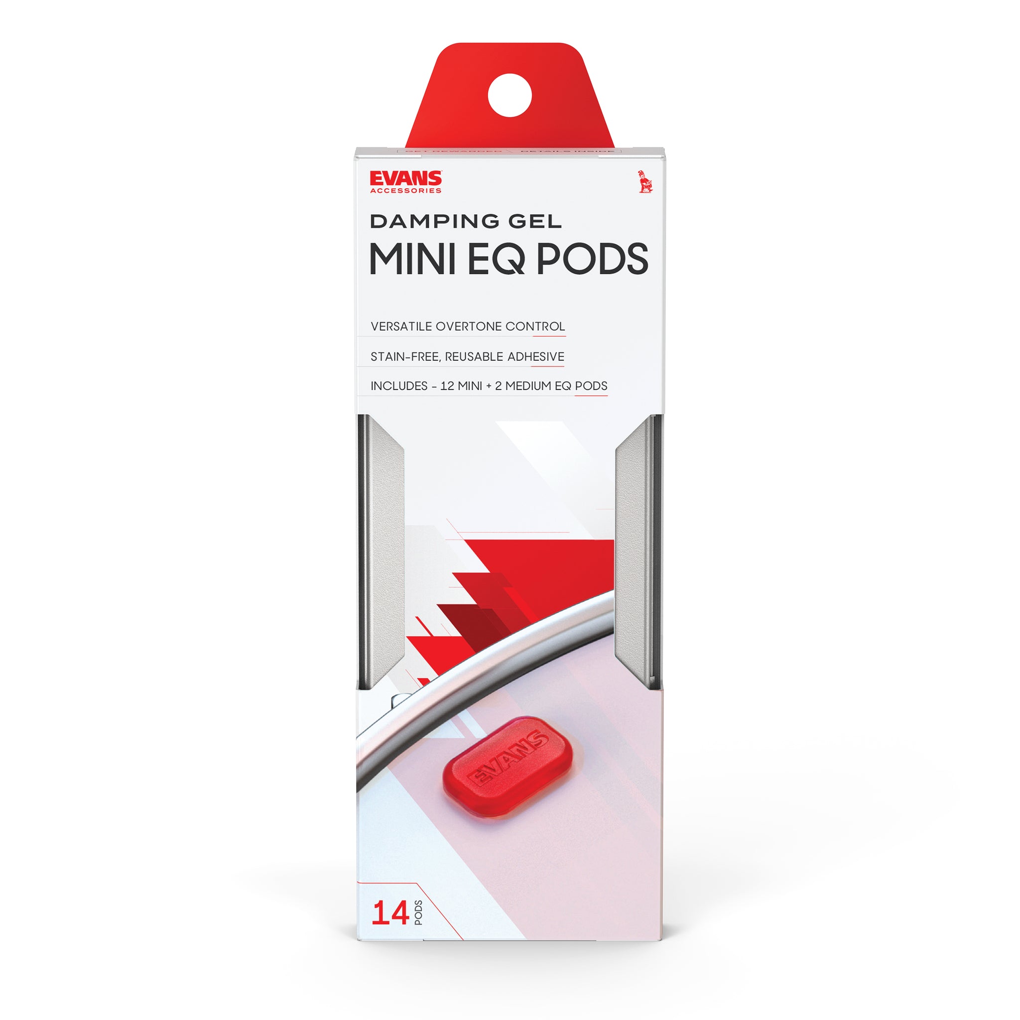 Evans Mini EQ Pods Drum Damper Gels