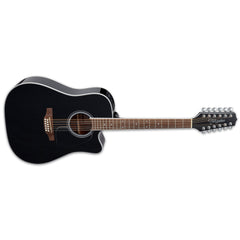 Takamine GD38CE 12-String Acoustic-Electric Guitar Black