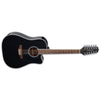 Takamine GD38CE 12-String Acoustic-Electric Guitar Black