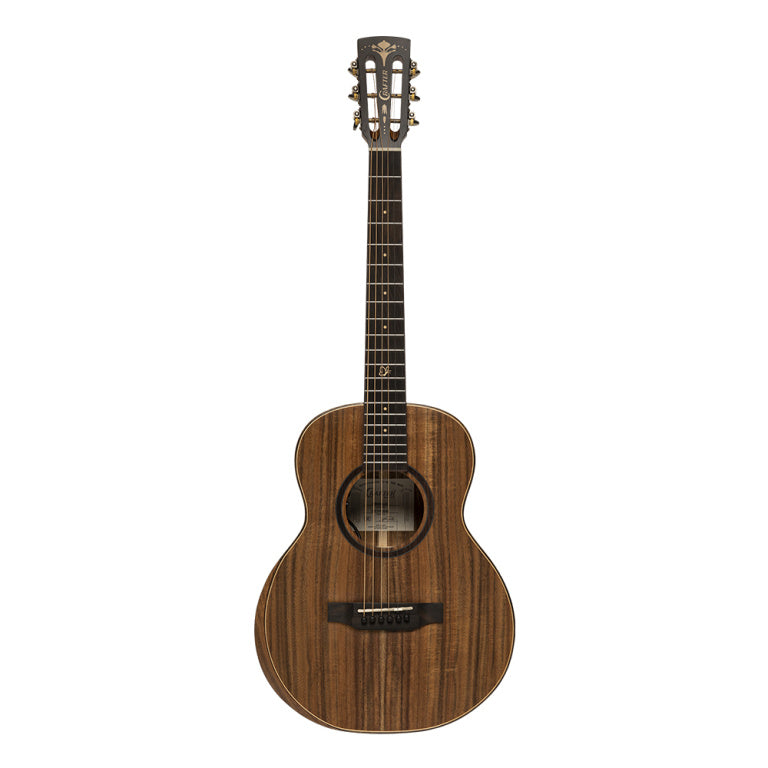 Crafter Mino Series, Mino Shape Acoustic-Electric Guitar With Solid Koa Top