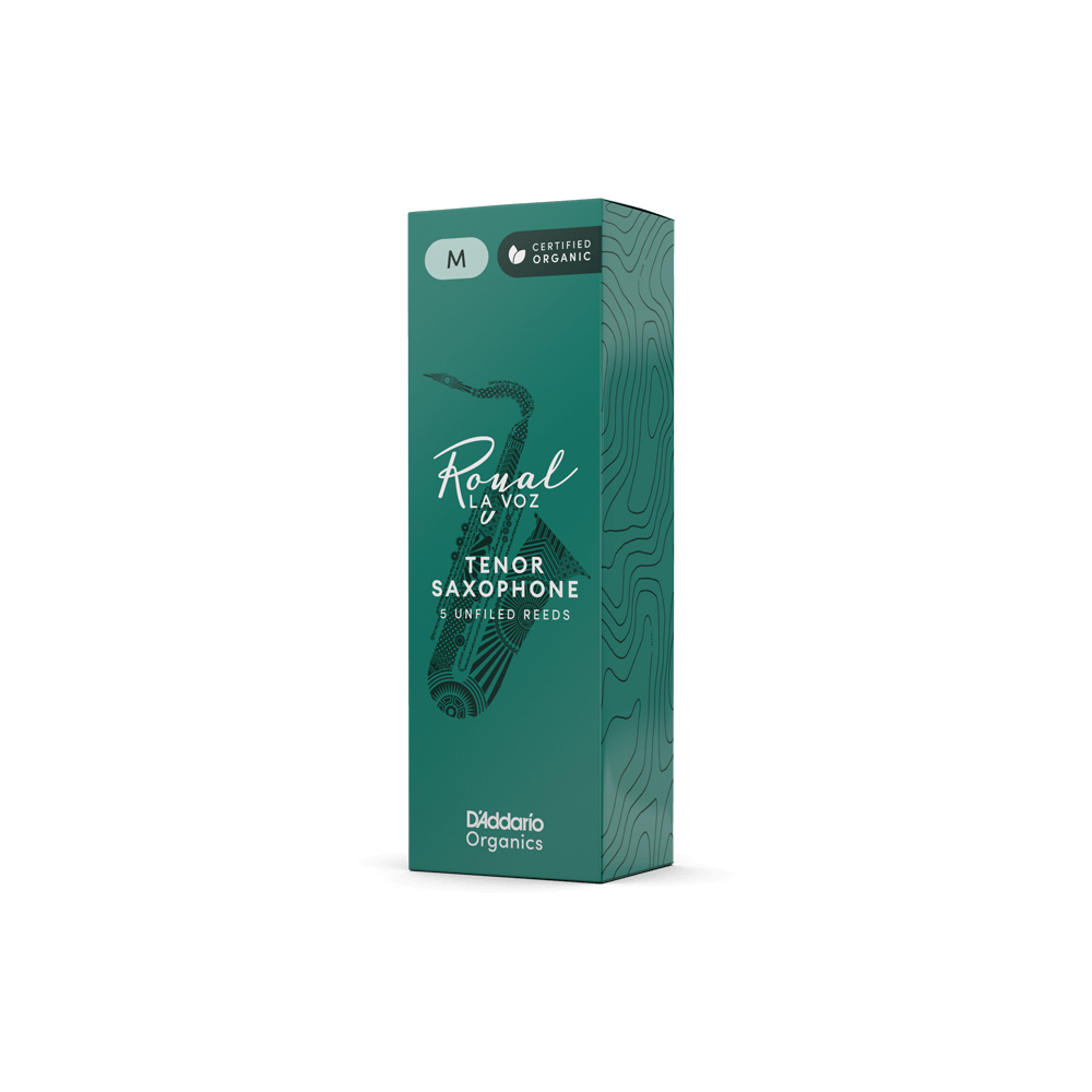 La Voz Tenor Saxophone Reeds, Medium, 5 Pack