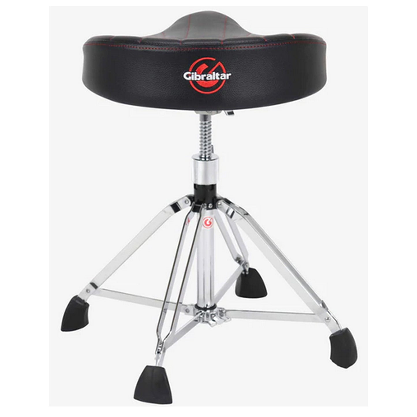 Gibraltar 9000 Series 4-Post Oversized Saddle Drum Throne