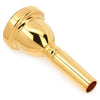 Bach Classic Trombone Large Shank Gold Plated Mouthpiece 5G