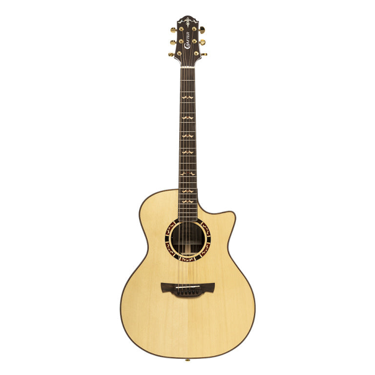 Crafter Stage Series 20, Cutaway Dreadnought Acoustic-Electric Guitar Spruce Top