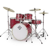 Dixon Spark 5pc Drum Set Wine Red Complete Outfit