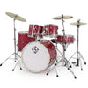 Dixon Spark 5pc Drum Set Wine Red Complete Outfit