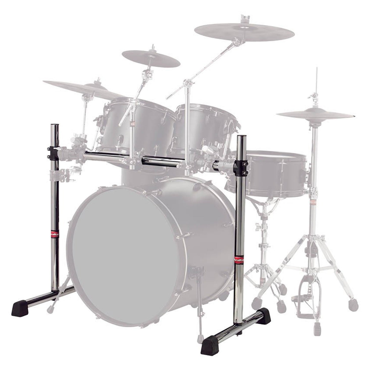 Gibraltar Multi Purpose Basic Drum Rack with Black Clamps