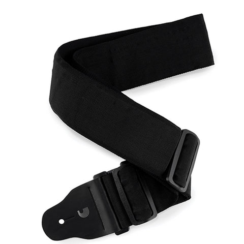 Planet Waves 3 Inch Wide Bass Guitar Strap w/ Internal Pad, Black