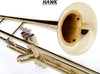 Fever Valve Gold Bb Trombone with Case and Mouthpiece