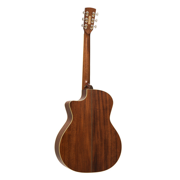 Crafter Es Series, Grand Auditorium Cutaway Acoustic-Electric Guitar Spruce Top