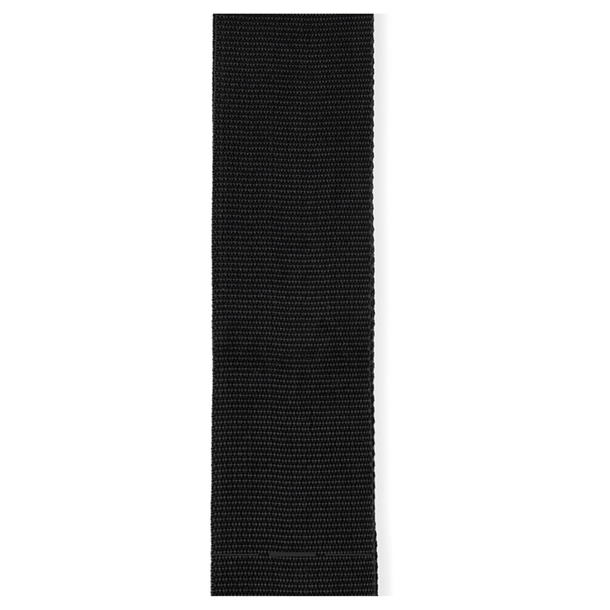 Planet Waves 3 Inch Wide Bass Guitar Strap, Black