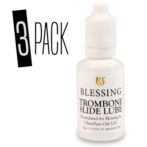 Blessing Trombone Slide Lube, 1oz/30ml 3 Pack