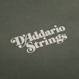 D'Addario 1978 Logo T-Shirt, Willow Green, SM