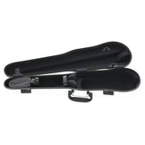 GEWA Violin Case, Air 1.7, Shaped, 4/4, White/Black, High Gloss, w/Subway Handle