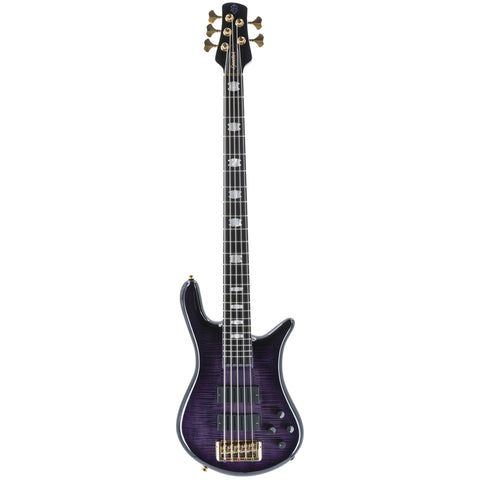 Spector Euro5LT 5 String Bass Guitar Ebony Fretboard, Violet Fade Gloss