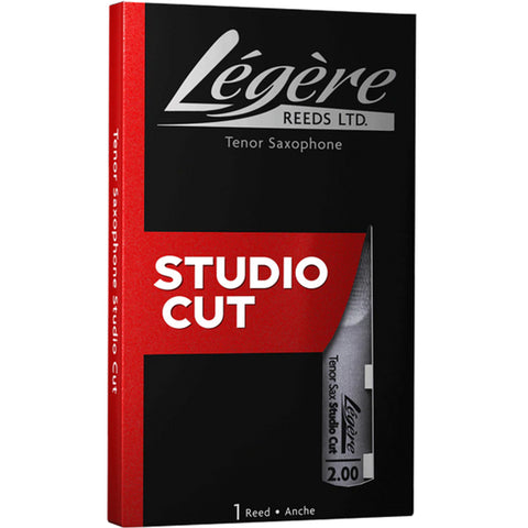 Legere Tenor Saxophone Reed, Studio Cut, Strength 2