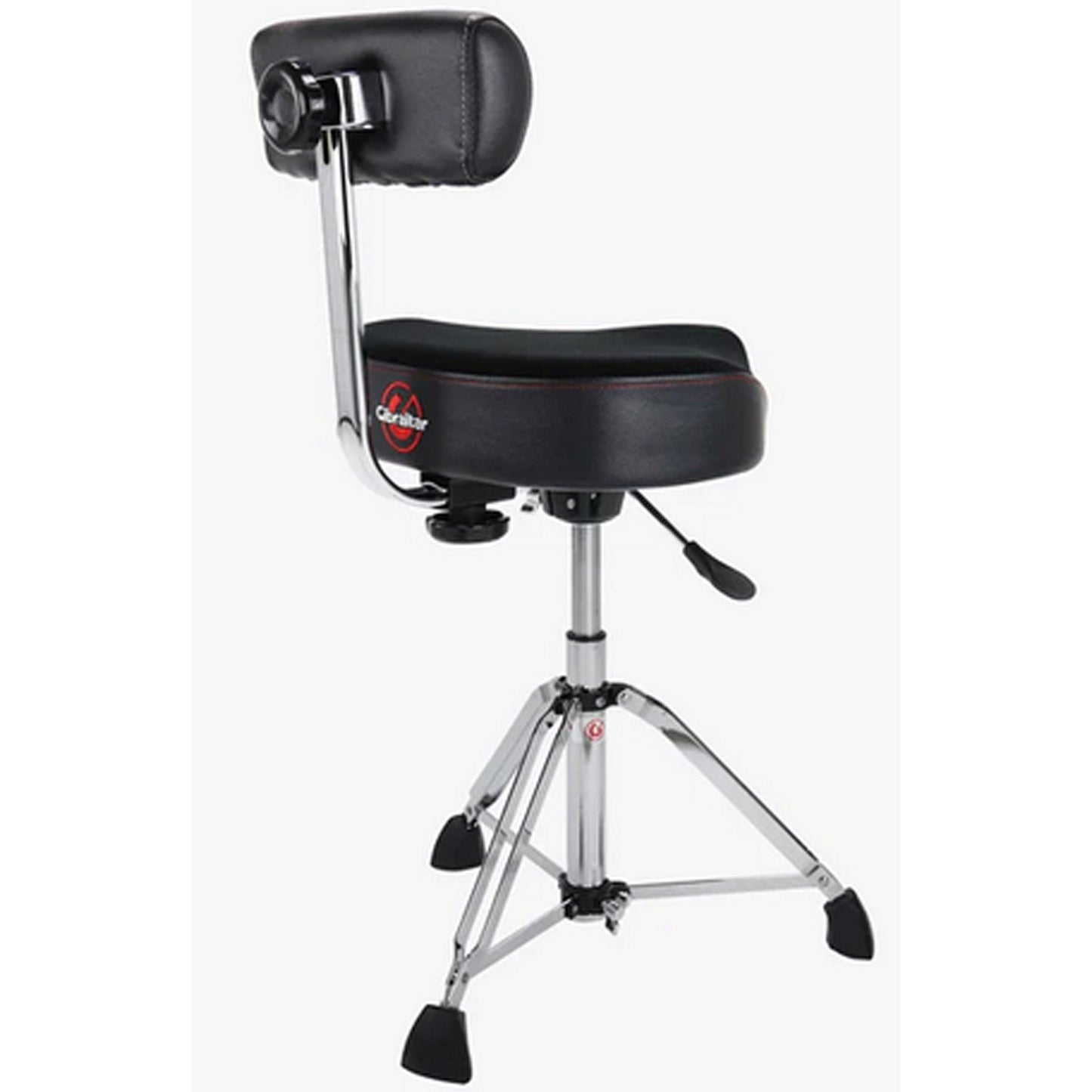 Gibraltar 9000 Series 16 Hydraulic Cordura Saddle Drum Throne with Backrest