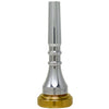 Garibaldi KF7W Silver Plated Single Cup Gold-Plated Rim Trumpet Moutpiece GAR-KF7W